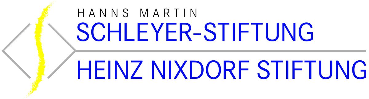 zur Vergrößerungsansicht des Bildes: Logo der Hanns Martin Schleyer- und der Heinz Nixdorf-Stiftung